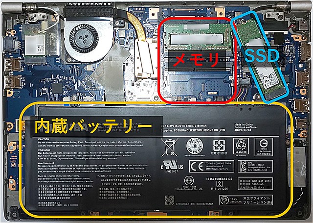 TOSHIBA DYNABOOK SSD Windows10メモリ増設 shimizu-kazumichi.com